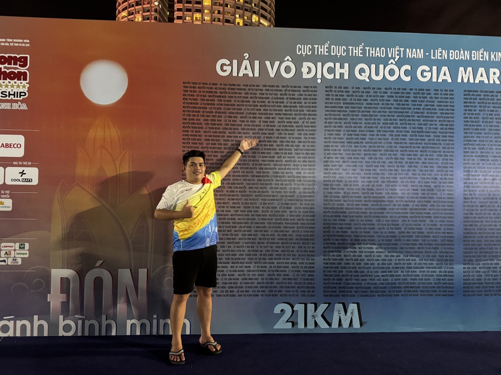 Nghiệp tại Giải Vô địch Quốc gia Marathon Nha Trang